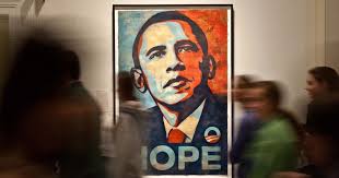 Barack obama presidential campaign, 2008 (en). New Work By Artist Behind Obama S Hope Poster Sets The Tone For Political Art In Trump