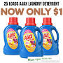 https://www.walmart.com/ip/Ajax-Liquid-Max-Fragrance-Laundry-Detergent-Original-40-fl-oz-25-Loads/330218439 from www.instagram.com