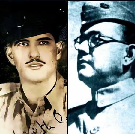 Major Gen. Shahnawaz Khan of INA was the first indian to hoist a Tricolor at Red Fort. Hailing from a Janjua Rajput family, he got military training & joined the British Indian