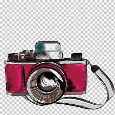 Ilustracja Kamery Rysunku Fotografia Stara Kamera Ilustracja Rozowy I Czarny Slr Kamera Png Clipart Camera Drawing Camera Illustration Camera Art