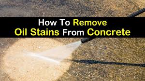 3 Fast Easy Ways To Remove Oil Stains From Concrete