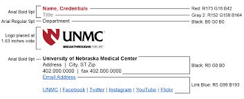 Email signatures are interesting to me because, for a long time, i never used them. Unmc Brand Wise Templates