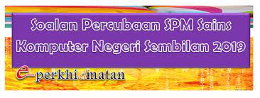 We did not find results for: Soalan Percubaan Spm Sains Komputer Negeri Sembilan 2019 E Perkhidmatan