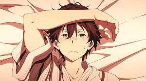 Share a gif and browse these related gif tags. Pisces F And Scorpio M Relationship Request In 2021 Hyouka Cute Anime Gifs Oreki Houtarou