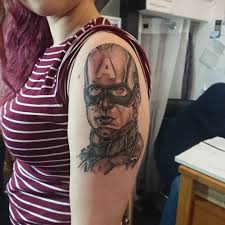 Captain america tattoo designs have become a lot more popular in recent years thanks to the two new movie releases and the avengers, here are our top 15! Updated 40 Heroic Captain America Tattoos