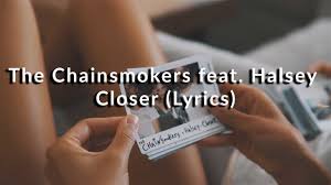 We did not find results for: The Chainsmokers Ft Halsey Closer Lyrics Youtube