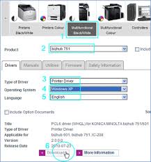 Bizhub751 Printing