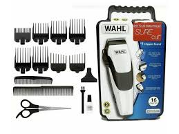 Oftentimes, most brands like oster, wahl, and andis use increments of 1/8 of an inch. Wahl Sure Cut Clippers Hair Trimmer Clipper Kit 16 Piece Set Newegg Com