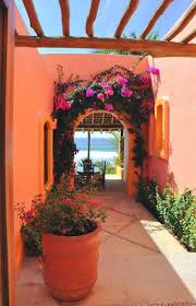Reminds me of the old mexican style home layout #spanishstylehomes. The Beach Spanish Style Homes Mexican Home Decor Mexican Hacienda