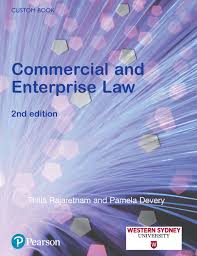 Commercial And Enterprise Law Custom Edition 2nd Gibson Andy Pearson