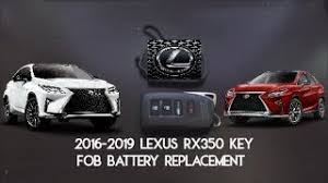 Buy lexus rx car batteries and get the best deals at the lowest prices on ebay! How To Change Battery For Lexus Rx350 Key Fob Remote 2016 To 2019 Youtube