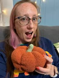 Finishing a Challenging Pumpkin Craft Project