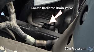 How To Drain And Flush Automotive Engine Radiator Coolant
