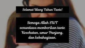 Met ultah my cherry. ucapan selamat ulang tahun islami untuk pernikahan anniversary. 20 Ucapan Ulang Tahun Untuk Tante Yang Paling Berkesan Trimelive