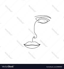 Abstract earrings for an abstract world. Drawing Line Drawing Abstract Face Art