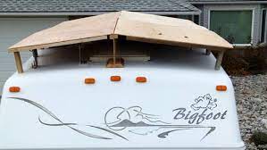 Protective Winter Camper Cover Vintage Camper Trailers Interior Diy Camper Remodel Camper Trailers
