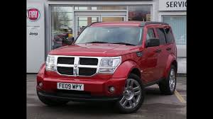 Also starter problems and very panicky in winter. 2009 09 Dodge Nitro 2 8 Crd Sxt 5dr Auto In Red Youtube