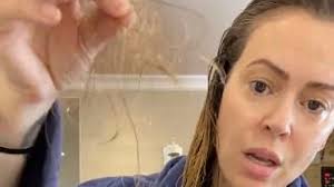 Alyssa's career began as a note of mischief on her babysitter's part when her babysitter took milano to an audition for one of the four principal parts in a national tour of annie when she was just 7 years old. Coronavirus Alyssa Milano Claims Covid 19 Is Causing Her Hair To Fall Out Ents Arts News Sky News