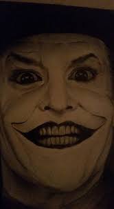 Joker drawing from last year's project