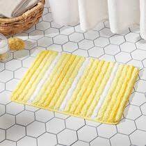 The walls and floor are not shiny. Yellow Gold Bath Rugs Mats Bathrooms You Ll Love In 2021 Wayfair