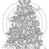 A collection of fun and easy christmas tree decorations gift ideas coloring pages for kids 1