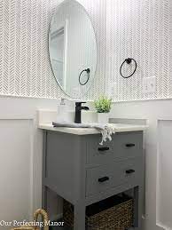 Check spelling or type a new query. Powder Room Refresh Modern Farmhouse Our Perfecting Manor