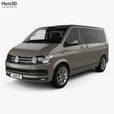 Volkswagen Transporter T6 Multivan With Hq Interior 2016 Fully Editable And Reusable 3d Model Of A Car 3d 3dmodel 3ddesign 2016 2019 Bus Commercial G
