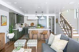 Modern high ceiling living room design ideas. 5 Tricks I Wish Everyone Knew When Painting An Open Concept Floor Plan Made In The Shade