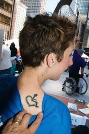 The International Symbol Of Acceptance Awareness Tattoo Spina Bifida International Symbols