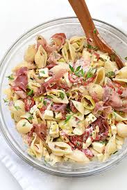 Maybe you would like to learn more about one of these? Macaroni Salad With Smoked Mozzarella And Proscuitto Foodiecrush Com