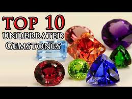 The most famous beryl gemstone is green emerald, followed by blue aquamarine. Top 10 Underrated Gemstones Youtube