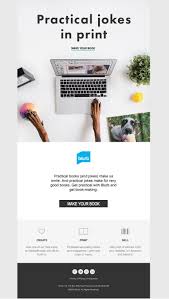 Simple Clean Design Black White Gray Trade Books Email Design Book Making