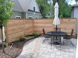 Climb to the right, past a gap in the railing, until you can't go any farther. Modern Horizontal Cedar Fence Straight Line Fence