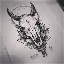 Animal Skull Tattoo Idea Animal Skull Tattoos Animal Tattoos Tattoos