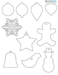 Christmas Shapes To Print Lovetoknow Christmas Ornament Template Printable Christmas Ornaments Felt Christmas Ornaments