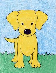 How To Draw A Labrador Dog Art Projects For Kids Dog Art Projects Basic Drawing For Kids Art Drawings For Kids Here you'll find all kinds of art lessons for kids, including how to draw for kids, even painting and origami for kids.