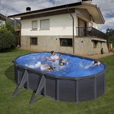 Piscine Gre Granada 610x375x132 Kitprov618gf Gre Piscine Piscine Hors Sol Piscine Ovale