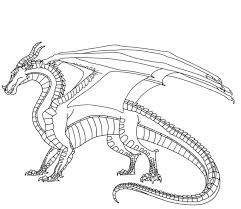 Dragon coloring pages wings of fire. Skywing Wings Of Fire Dragon Coloring Pages Canvas Stache