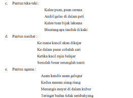 Ini dikarenakan pada zaman dulu pantun hanya diucapkan tanpa pernah ditulis. Materi Bahasa Indonesia Materi Kelas Iv