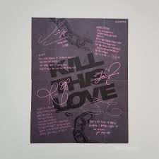 Blackpink Kill This Love Photocard Blackpink Blackpink Video Mini Albums