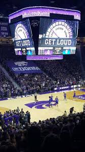 bramlage coliseum section 8 home of kansas state wildcats