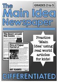 Many people read newspapers for information on important events. Grade 6 Newspaper Article Writing Prompts
