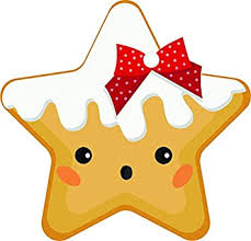 Find over 100+ of the best free christmas cookie images. Amazon Com Cute Adorable Kawaii Yummy Christmas Cookie Cartoon Vinyl Sticker Star With Red Bow Automotive