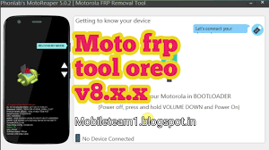 Mar 30, 2021 #1 moto one power frp unlock done only one click great umt dongle. Gsm Repair Moto Frp Oreo V8 X X Bypass Tool Motoreaper V5 02 Tool Frp Unlock