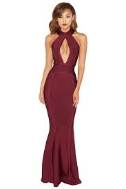 Ricadonna Plum Bandage Maxi Dress Ball Dresses Bandage Dress Bodycon Max Dress