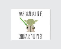 Printout Free Printable Harry Potter Happy Birthday Card Printable Star Wars Birthday Card Printable Yoda Por Remembernovembershop Funny Birthday Cards Star Wars Happy Birthday Birthday Card Printable