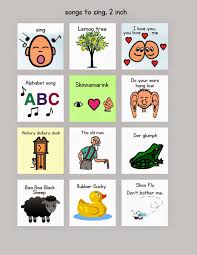 We Sing A Lot In Our House And So I Made A Bunch Of Song Pecs They Are Working Very Well Songs Singing How To Make