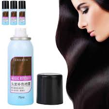 Both men and women can get white hair. Fast Coloring Spray Hair Color Wax 75ml Disposable Hair Dye White Hair Covering Complementary Color Spray Beauty Styling Tool Hair Color Aliexpress
