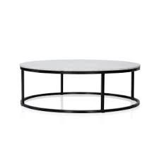 Shop coffee tables at interiors online. Noho Round Marble Side Table