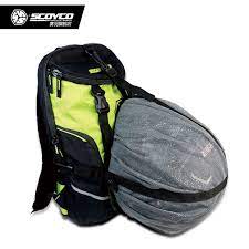 Waterproof Motorcycle Backpack Bag Reflective Helmet Bag Motorcycle Racing Bag Bike Rucksack Motorcycle Backpacks Cycling Bag